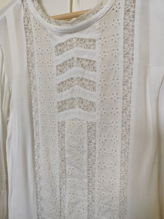 Blusa Sfera Encaje Mujer Talla L