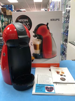 Cafetera Krups Dolce Gusto Piccolo Roja