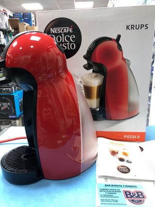 Cafetera Krups Dolce Gusto Piccolo Roja