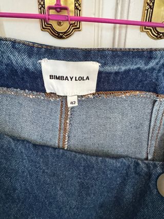 Falda larga vaquera BIMBAY LOLA Talla 42