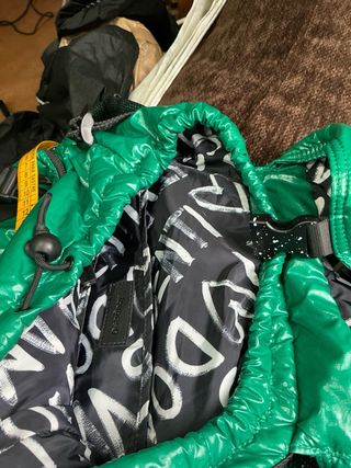 Mochila Desigual verde brillante