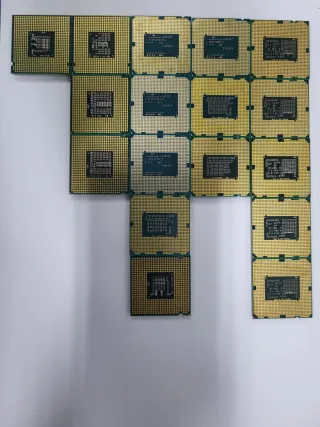 Lote 17 Procesadores Intel
