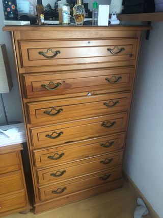 Cajonera de madera 7 cajones