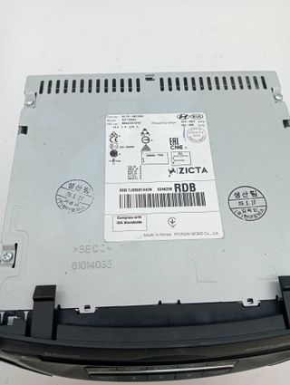 SISTEMA AUDIO / RADIO CD HYUNDAI I30 (GD) (4)