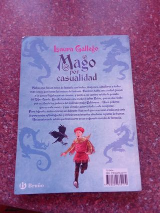 Libro Mago por casualidad Laura Gallego