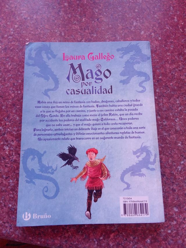 Libro Mago por casualidad Laura Gallego