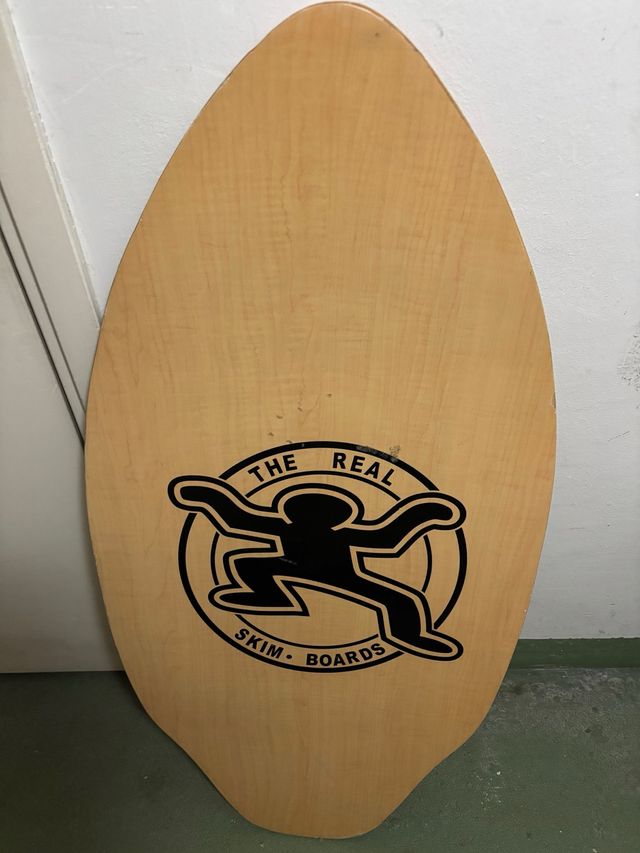 Tabla de skimboard de madera