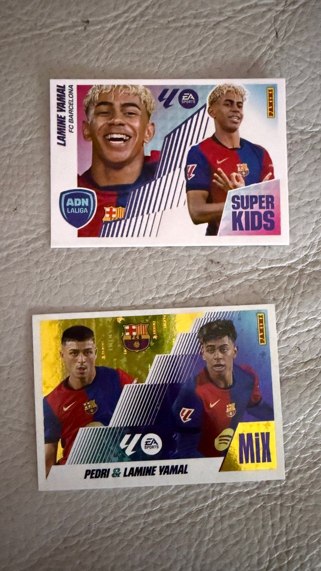 Cromo Lamine Yamal Pedri Mix Súper Kids