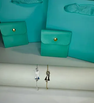 Conjunto Cadena+Pulsera Plata de Ley  Mare de Deu