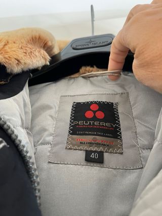 Peuterey Grigio Chiaro Slim Donna