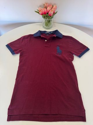 Polo Ralph Lauren Chica Talla XS Color Burdeos