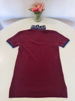 Polo Ralph Lauren Chica Talla XS Color Burdeos