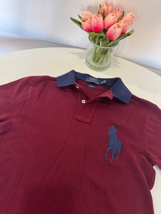 Polo Ralph Lauren Chica Talla XS Color Burdeos