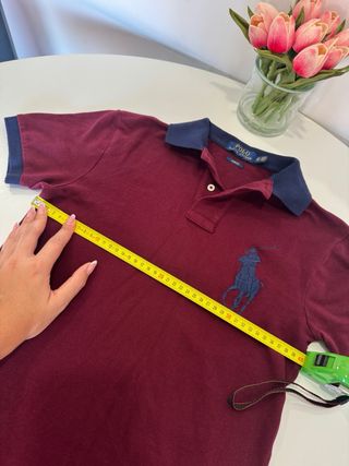 Polo Ralph Lauren Chica Talla XS Color Burdeos