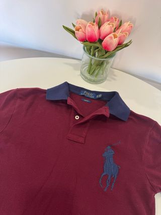 Polo Ralph Lauren Chica Talla XS Color Burdeos