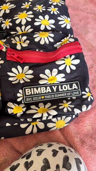 Mochila Bimba y Lola flores