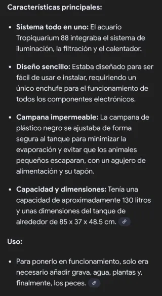 Acuario TropiAquarium 88