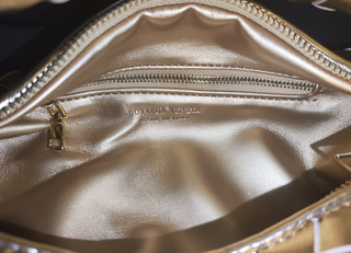 Bolso Jodie Bottega Veneta Dorado