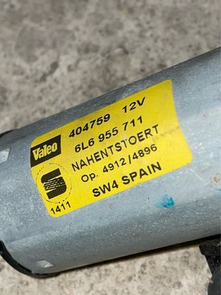 Motor limpiaparabrisas trasero SEAT Ibiza 6L