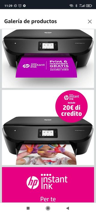 Impresora HP Envy Photo 6220 Negra