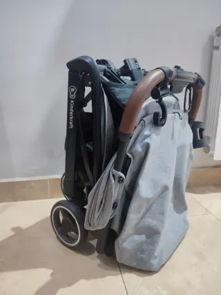 Silla de paseo Kinderkraft gris