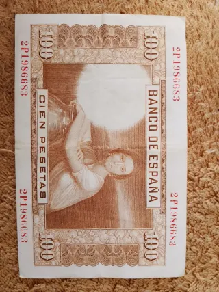 Billete 100 pesetas 1953