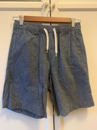 Pantalón corto azul