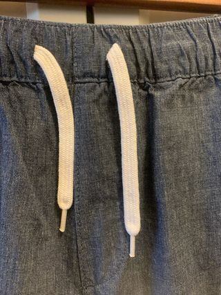 Pantalón corto azul