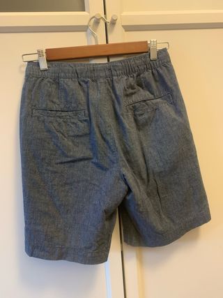 Pantalón corto azul