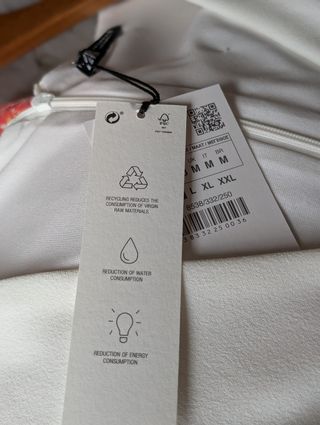 Vestido ZARA blanco largo M/38/10 sin estrenar