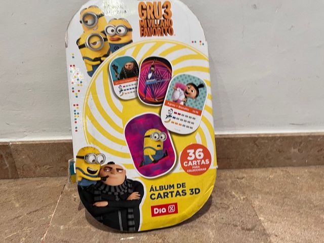 Álbum Coleccionista Gru Mi Villano Favorito 3