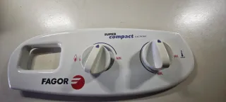 Frontal y mandos calentador Fagor Super Compact