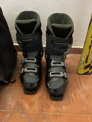 Botas de esquí Salomon con bolsa