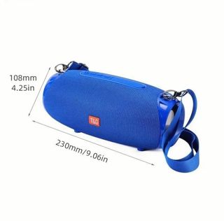 Altavoz Portátil T&G Azul Recargable