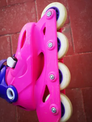 Patines en línea para niña talla ajustable