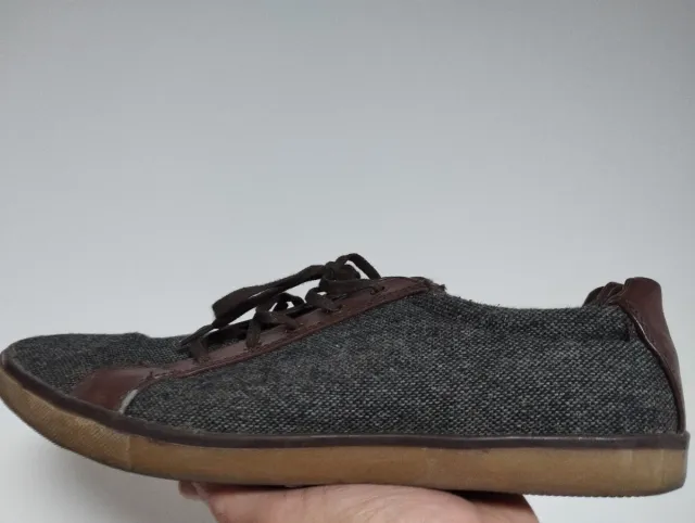 Zapatillas H&M Gris y Marrón Talla 40