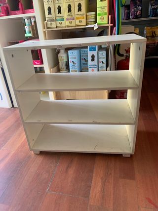 2 Scaffali Bianchi in Legno