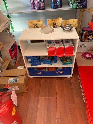 2 Scaffali Bianchi in Legno