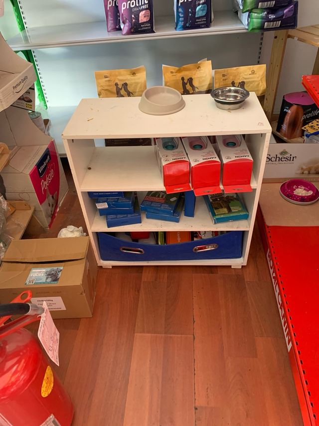 2 Scaffali Bianchi in Legno