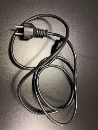 Cable alimentación PC/Monitor Negro