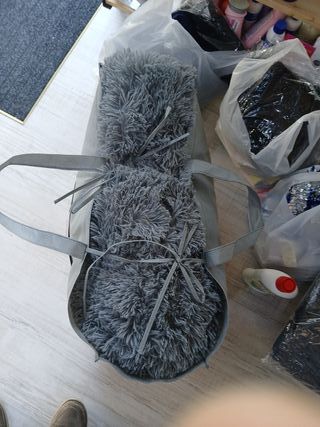 Trapunta matrimoniale rosa e bianca