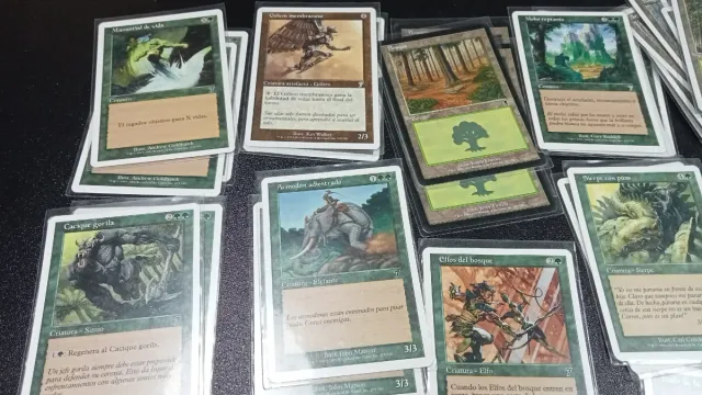 Magic The Gathering Mazo Verde 7ª Edición