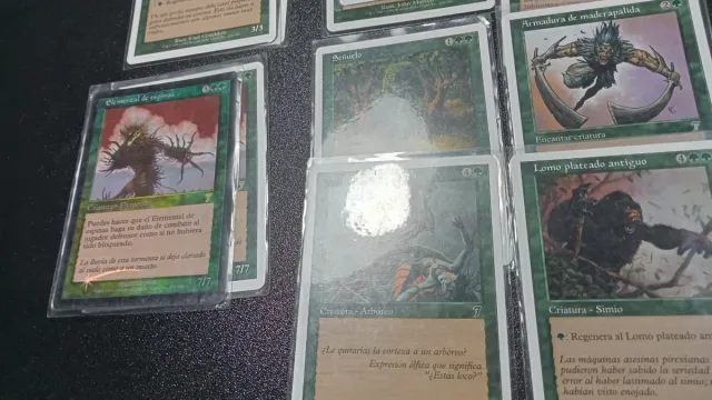 Magic The Gathering Mazo Verde 7ª Edición