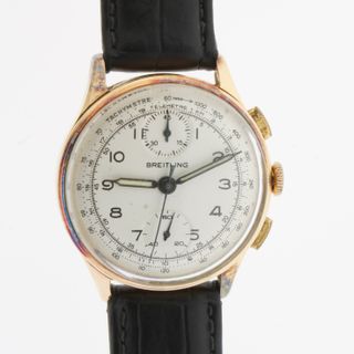 Reloj Breitling Cronógrafo Vintage Oro 18K