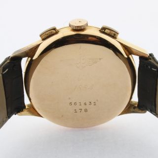 Reloj Breitling Cronógrafo Vintage Oro 18K
