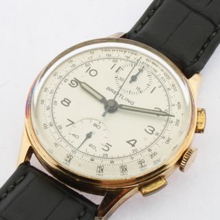Reloj Breitling Cronógrafo Vintage Oro 18K