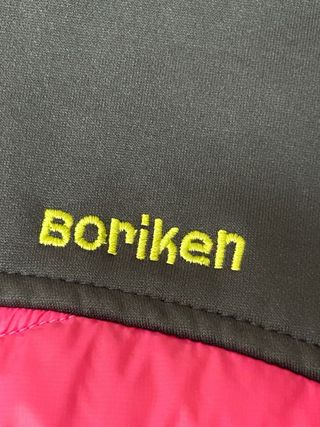 Chaqueta Deportiva Boriken Mujer Negra y Rosa