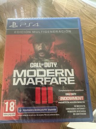 PS4 Call of Duty: Modern Warfare III Shooter