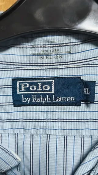 Camisa Polo Ralph Lauren Rayas Talla L