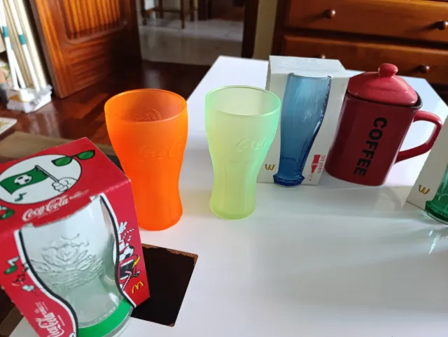 Lote Vasos Coca-Cola